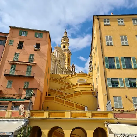 Terrasse Xxl En Plein Centre Nid Urbain Pour Couples & City-break * Menton