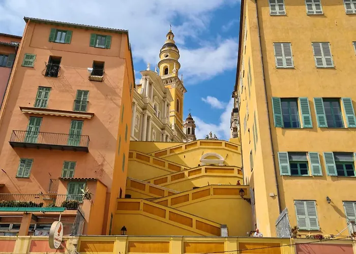Terrasse Xxl En Plein Centre Nid Urbain Pour Couples & City-break * Menton